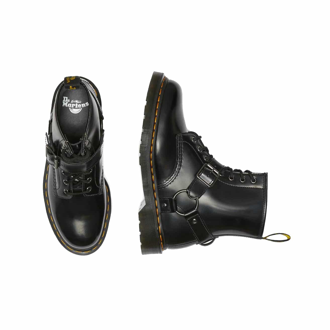 Dr. Martens 1460 Black Harness 8-Eye Boot - Image 3