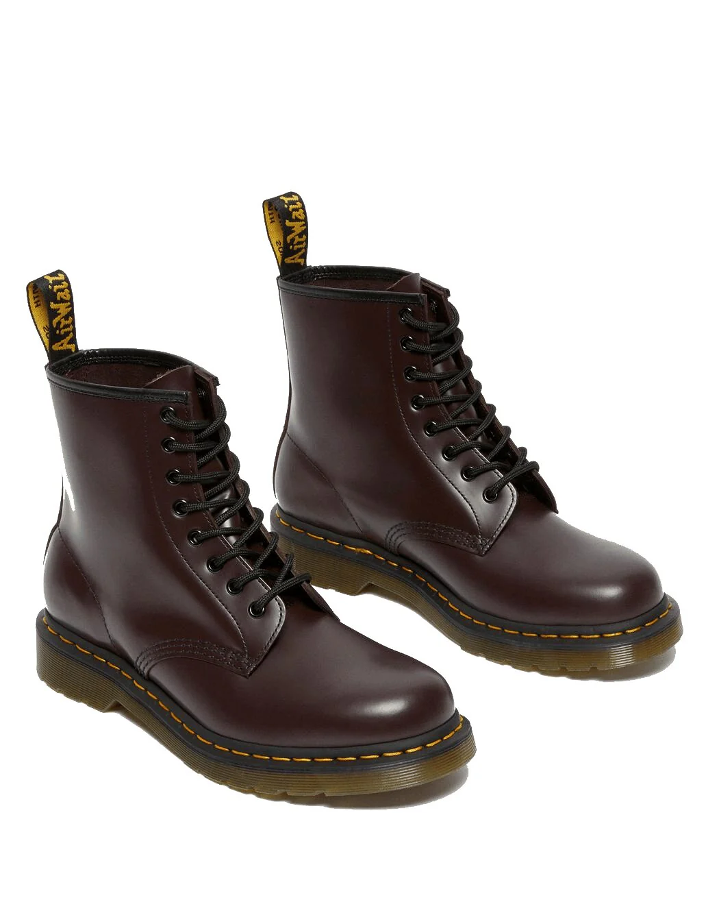 Dr. Martens 1460 Burgundy Smooth 8-Eye Boot - Image 2