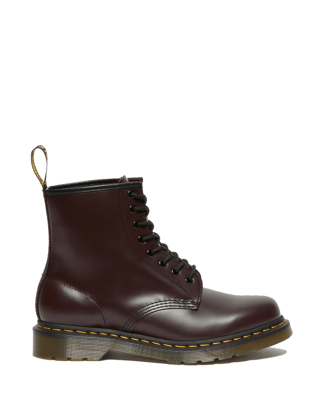 Dr. Martens 1460 Burgundy Smooth 8-Eye Boot - Image 4
