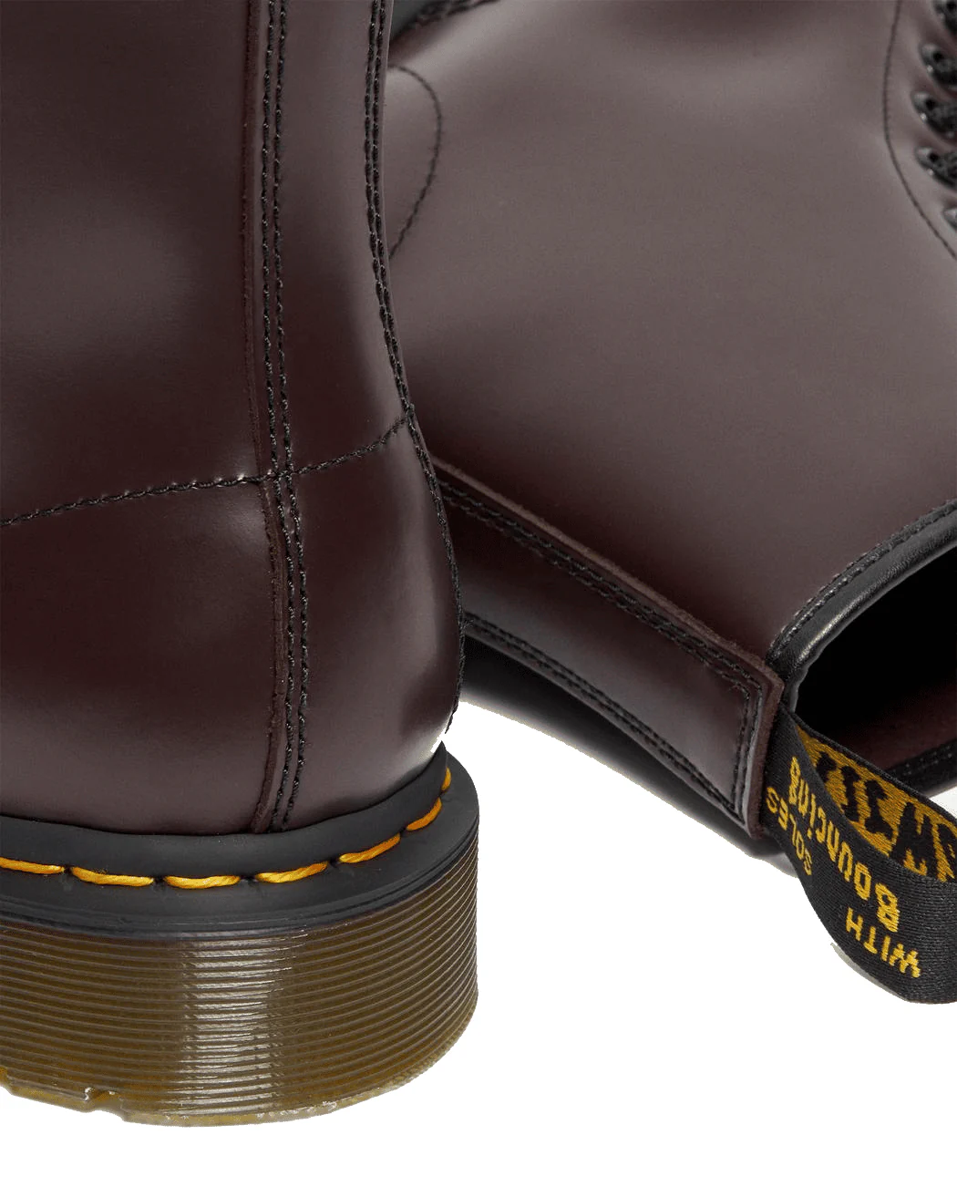 Dr. Martens 1460 Burgundy Smooth 8-Eye Boot - Image 6