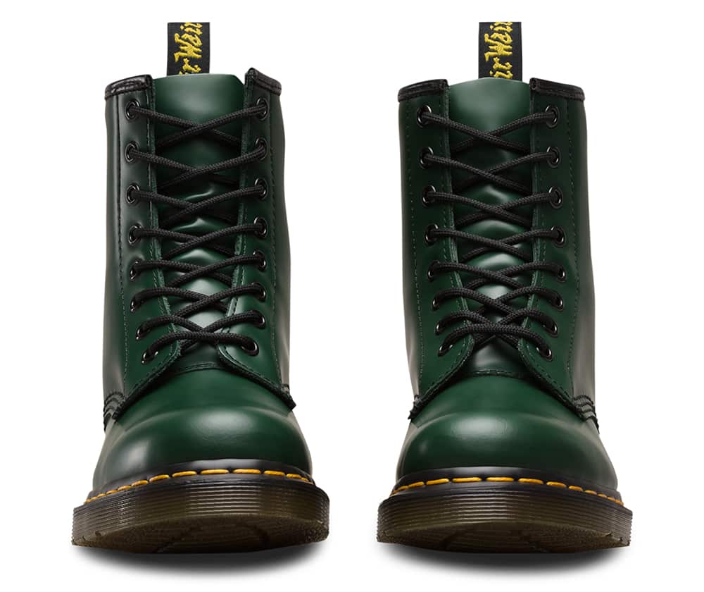 Dr. Martens 1460 Green Smooth 8-Eye Boot - Image 3