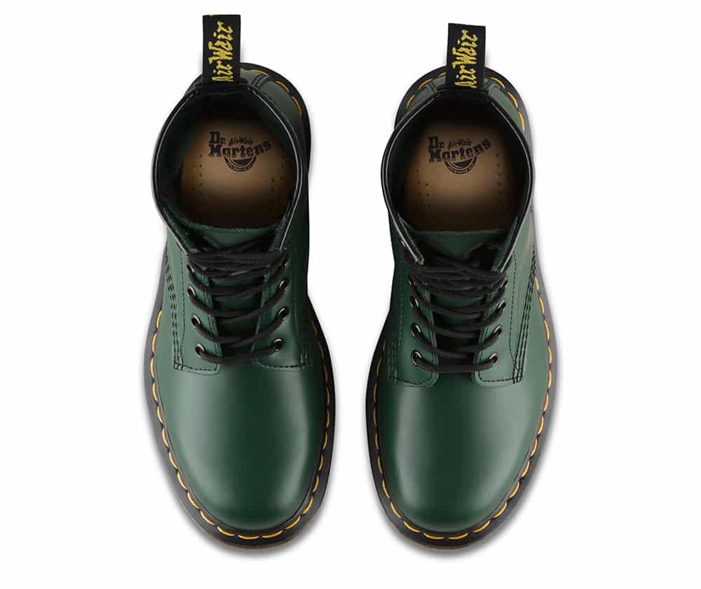 Dr. Martens 1460 Green Smooth 8-Eye Boot - Image 7