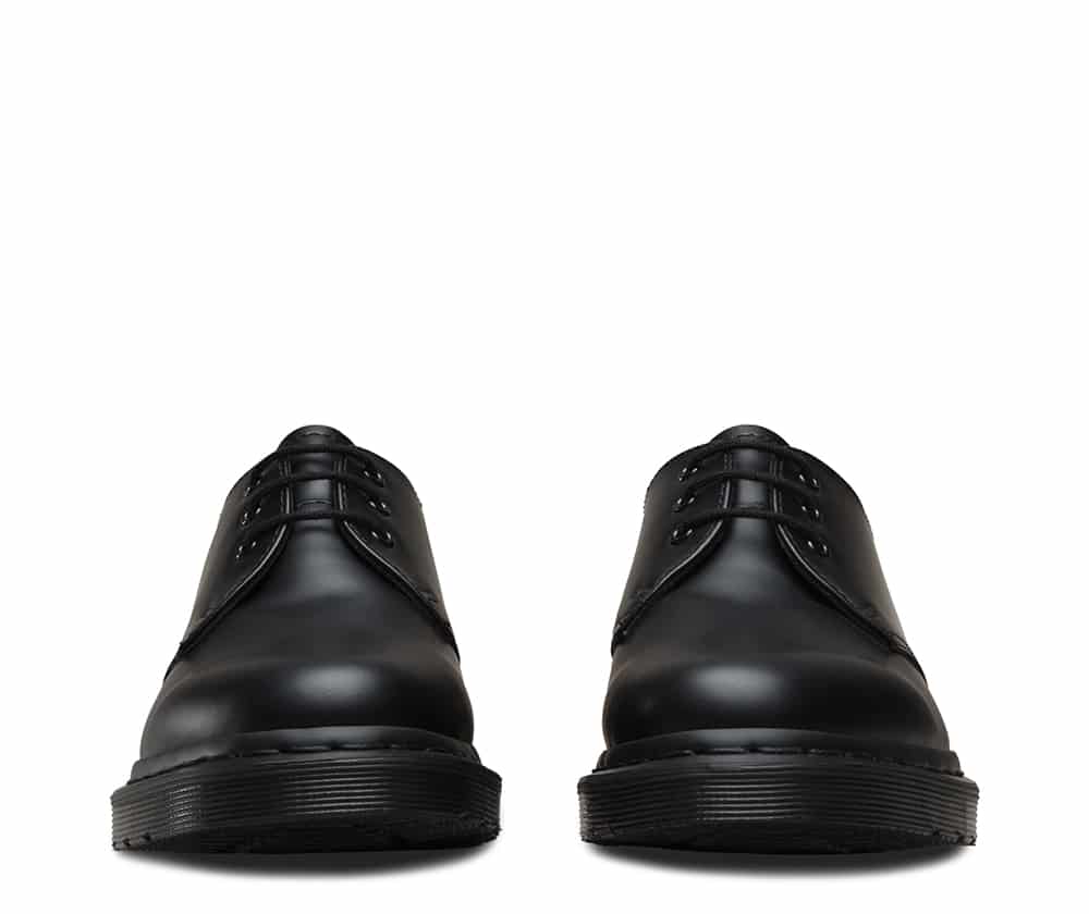 Dr. Martens 1461 Black Mono Smooth 3-Eye Shoe - Image 3