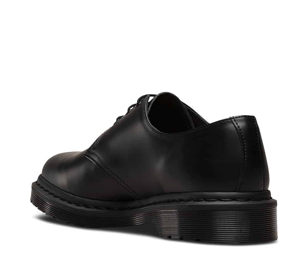 Dr. Martens 1461 Black Mono Smooth 3-Eye Shoe - Image 5