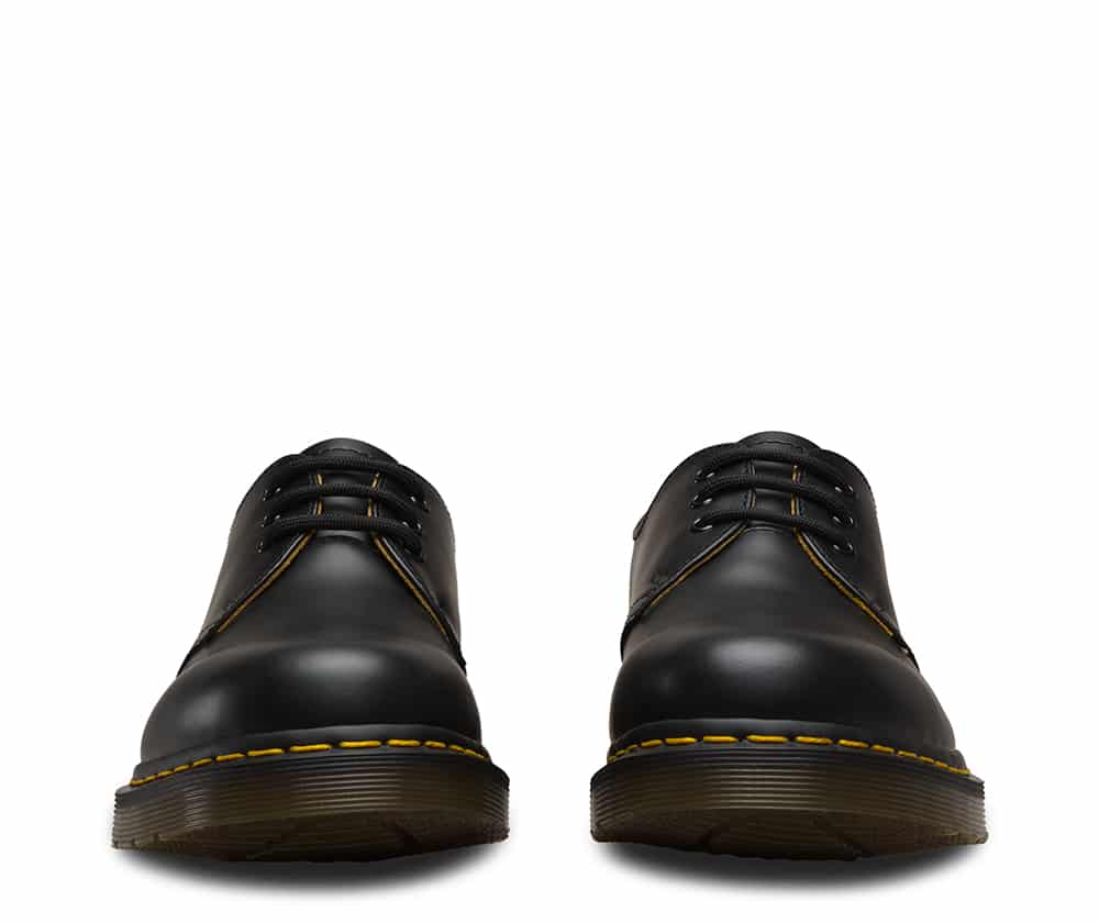 Dr. Martens 1461 Black Smooth 3-Eye Shoe - Image 3