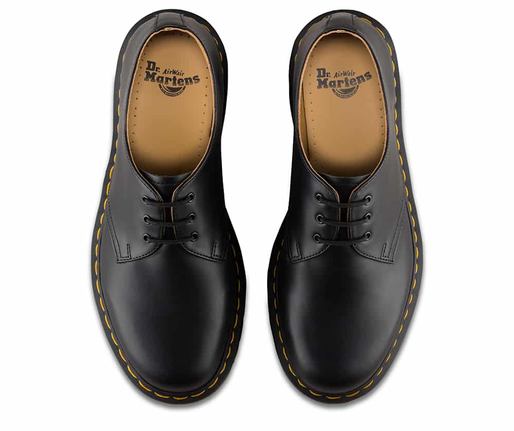 Dr. Martens 1461 Black Smooth 3-Eye Shoe - Image 7