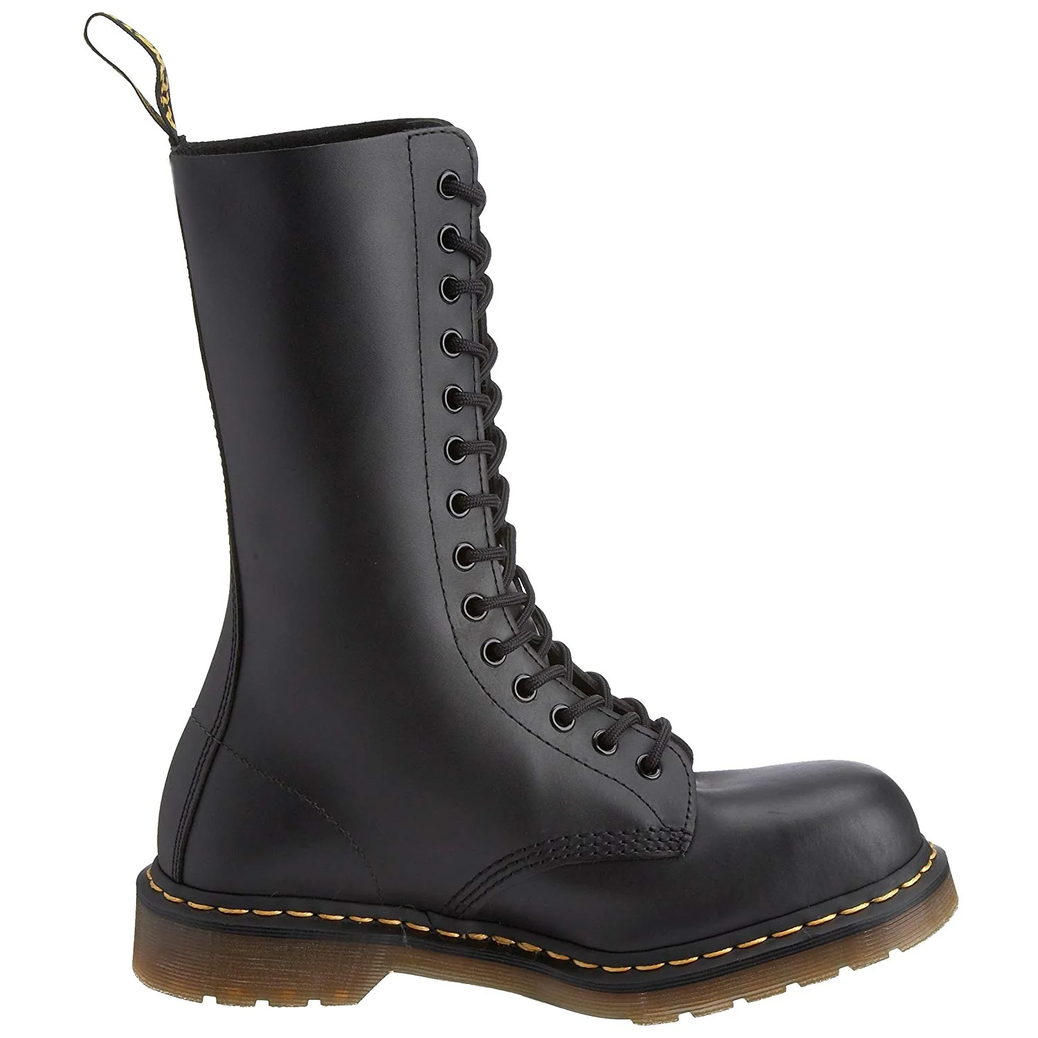 Dr. Martens 1940 Black 14-Eye Steel Toe Boot - Image 2