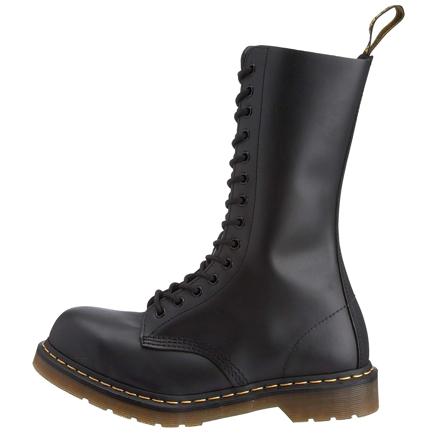 Dr. Martens 1940 Black 14-Eye Steel Toe Boot - Image 4