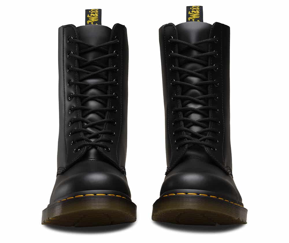Dr. Martens 1490 Black Smooth 10-Eye Boot - Image 3