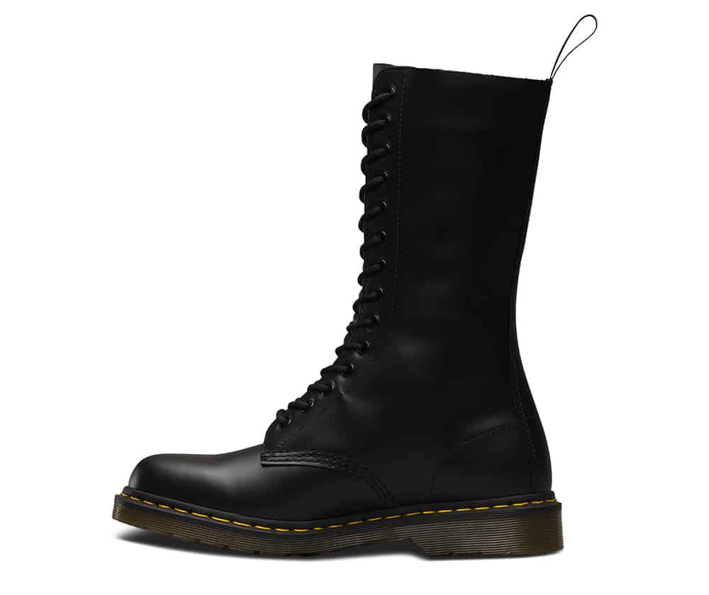 Dr. Martens 1914 Black Smooth 14-Eye Boot - Image 4