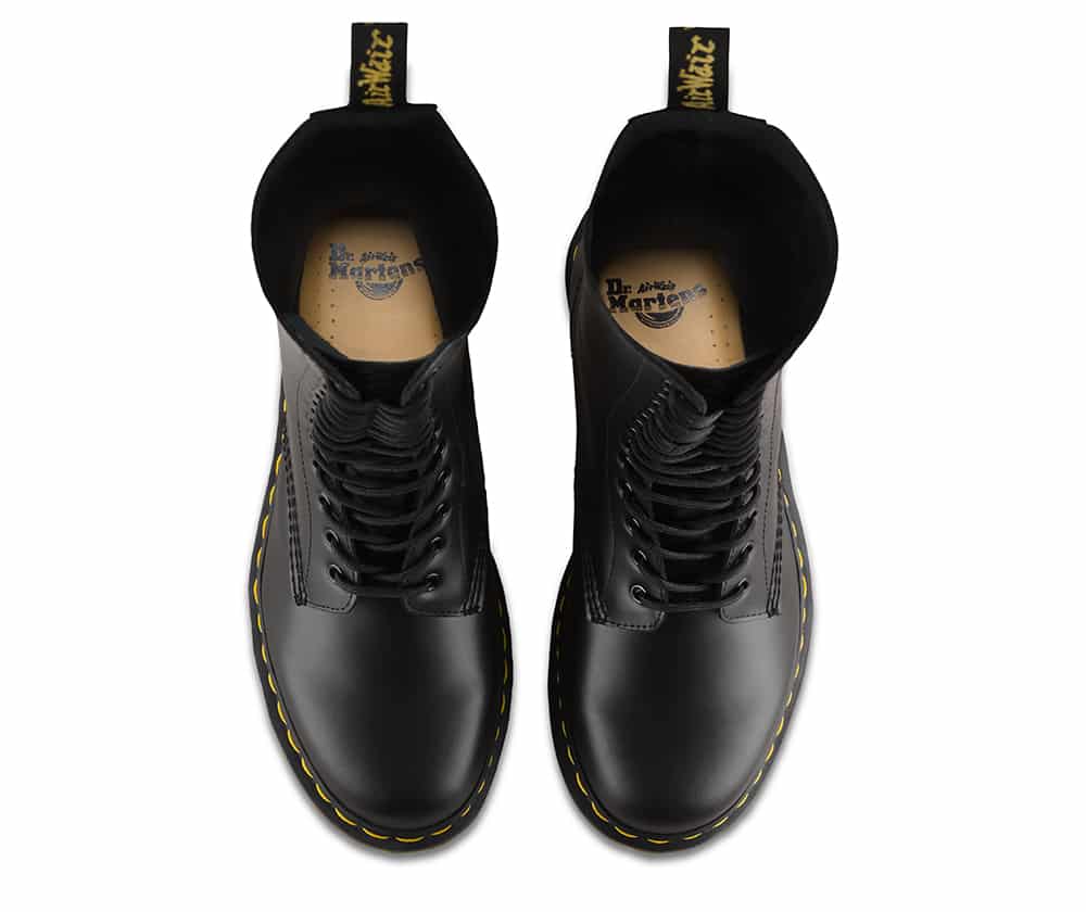 Dr. Martens 1914 Black Smooth 14-Eye Boot - Image 7
