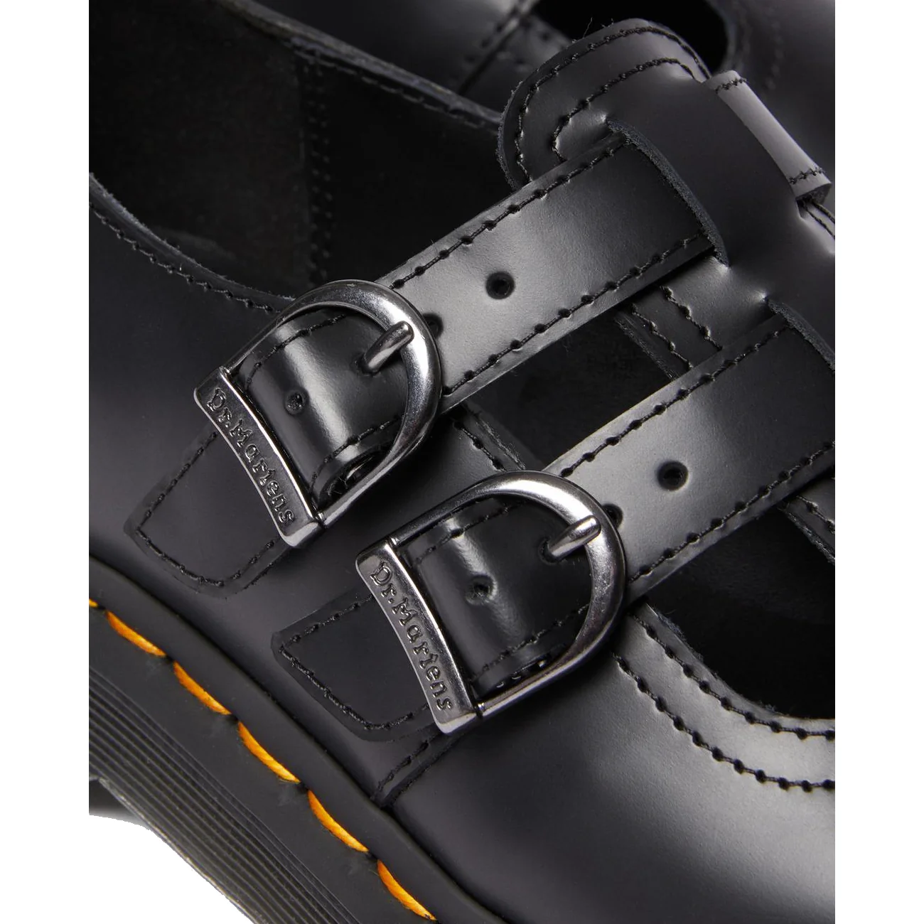 Dr. Martens 8065 II Black Smooth Platform Mary Jane - Image 2
