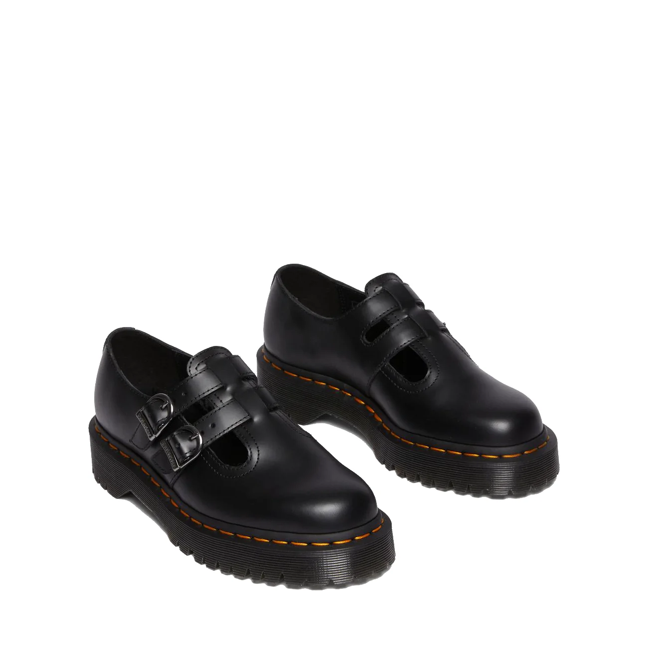 Dr. Martens 8065 II Black Smooth Platform Mary Jane - Image 3
