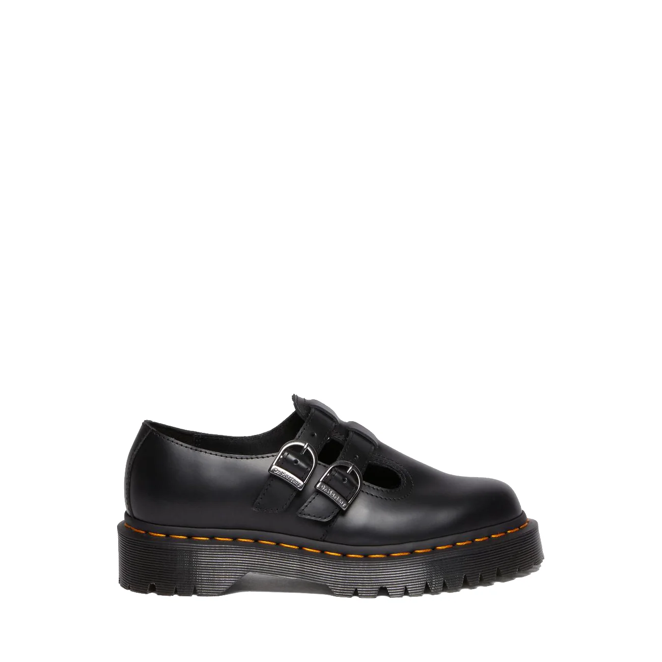 Dr. Martens 8065 II Black Smooth Platform Mary Jane - Image 5