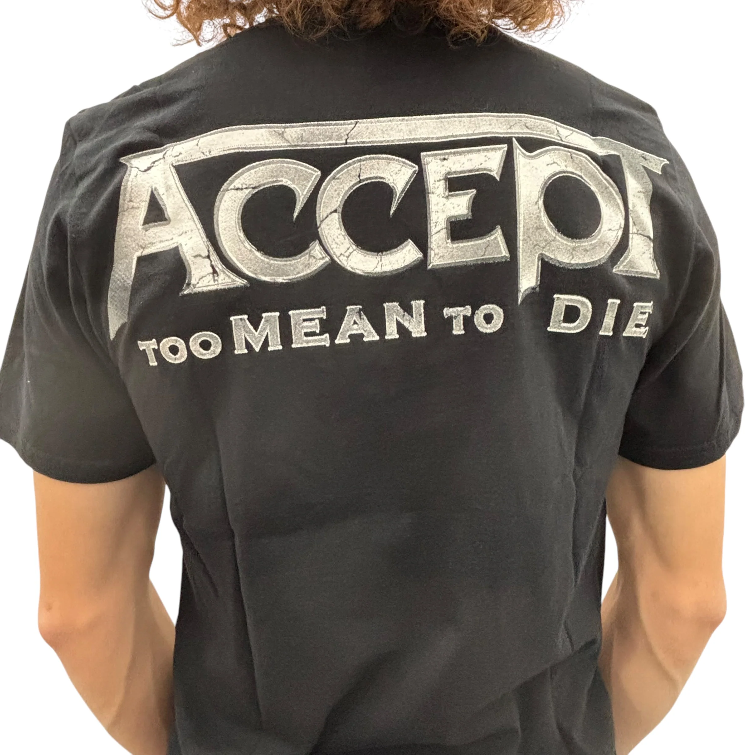 Accept Too Mean to Die T-Shirt - Image 4