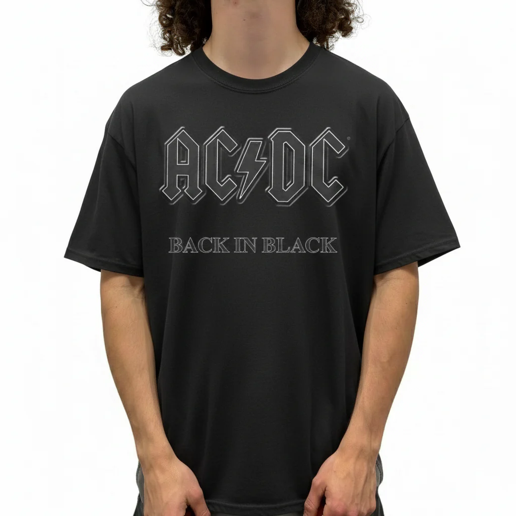 ACDC Back in Black T-Shirt - Image 2