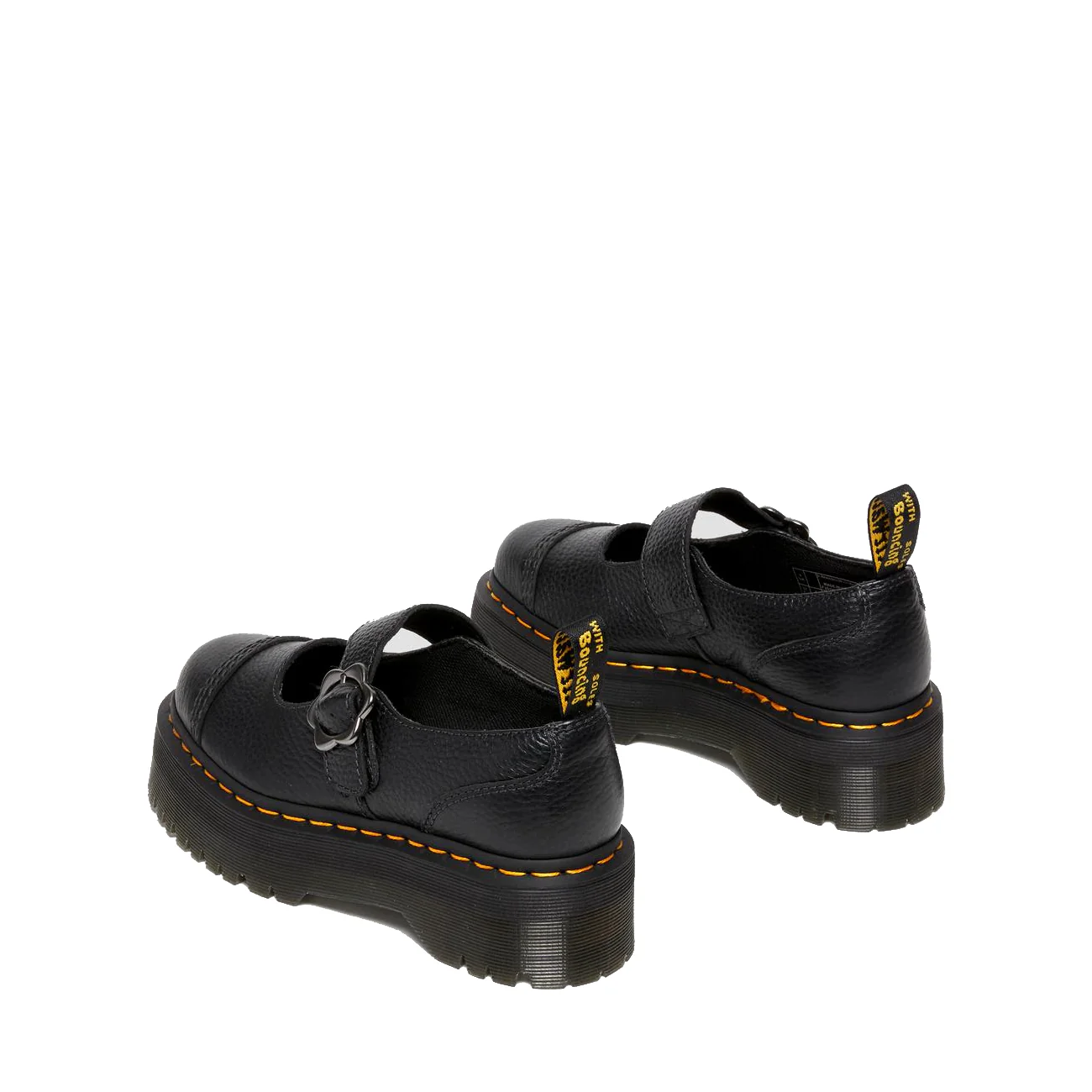 Dr. Martens Addina Flower Buckle Leather Platform Mary Jane - Image 4