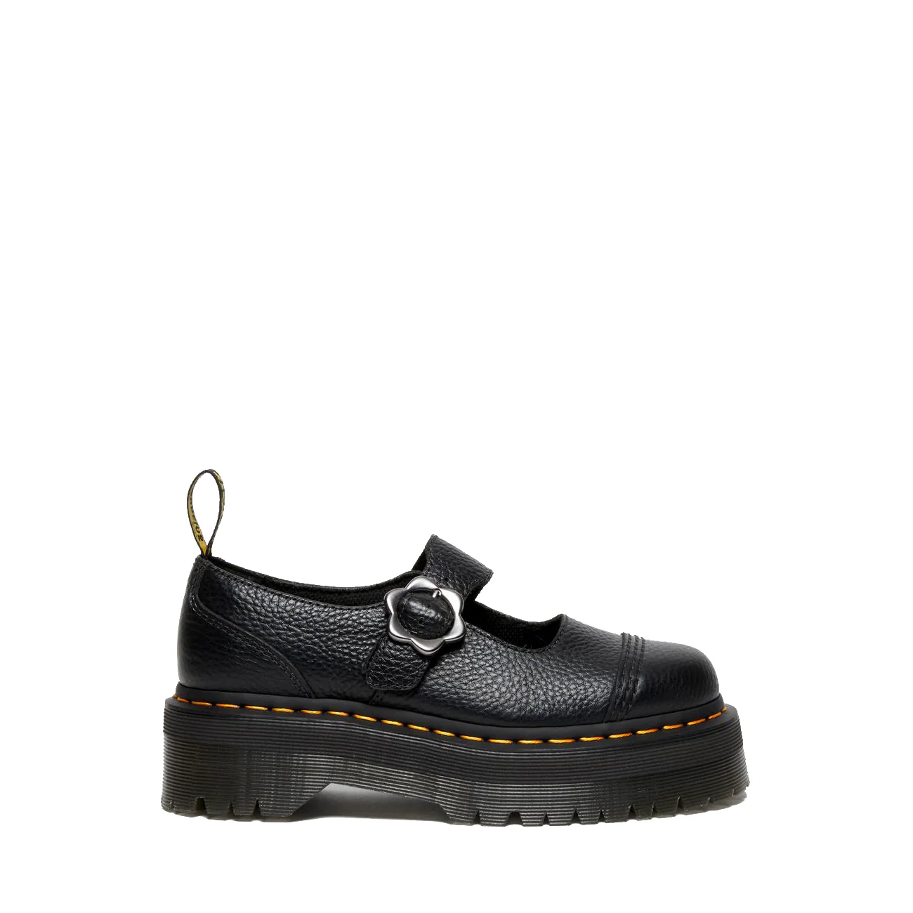 Dr. Martens Addina Flower Buckle Leather Platform Mary Jane - Image 5