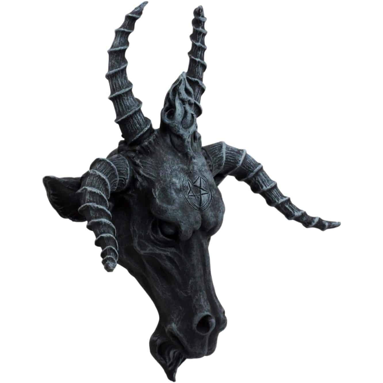 Baphomet Head Wall Plaque - Image 2