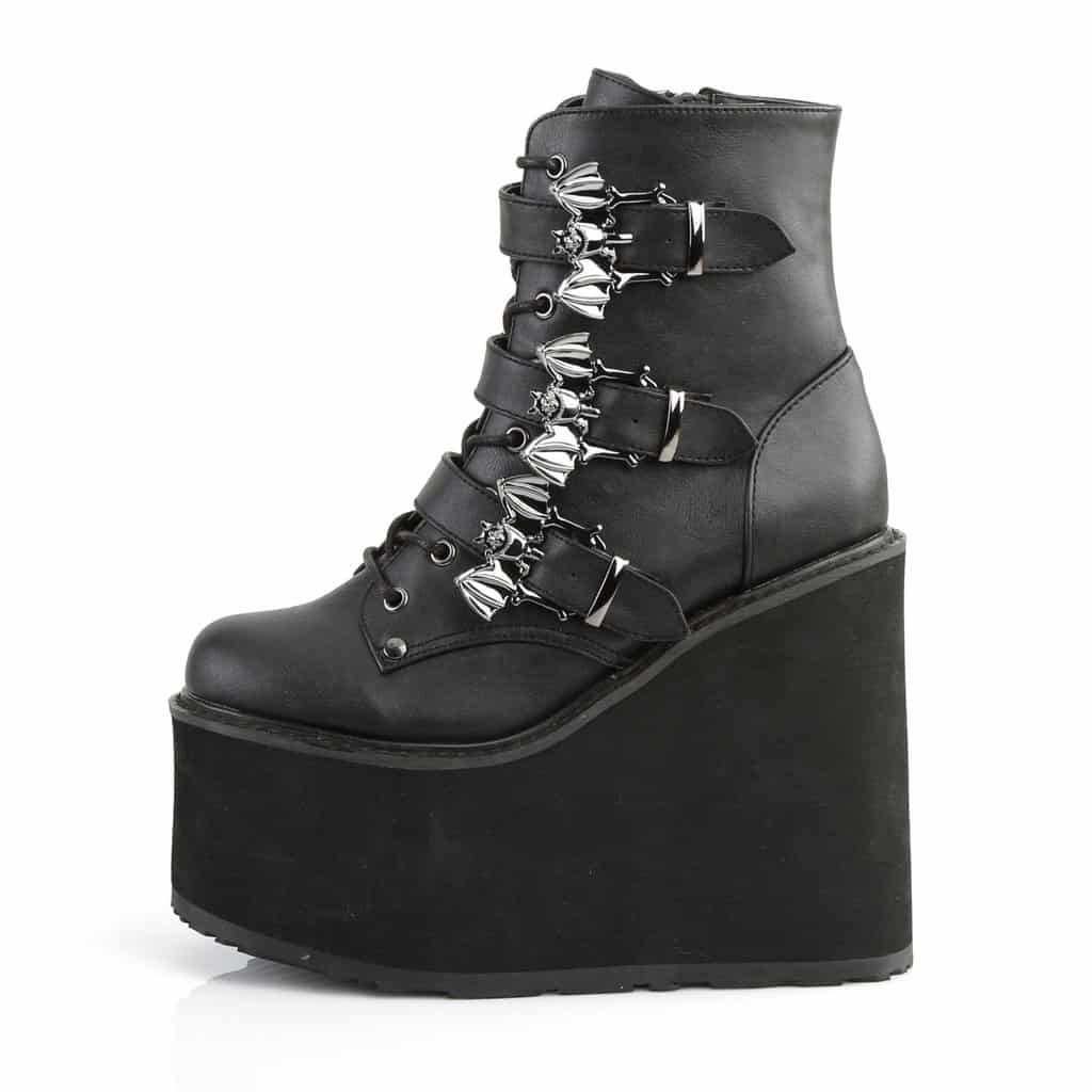 Demonia Bat Buckle Platform Boot Swing-103 - Image 3