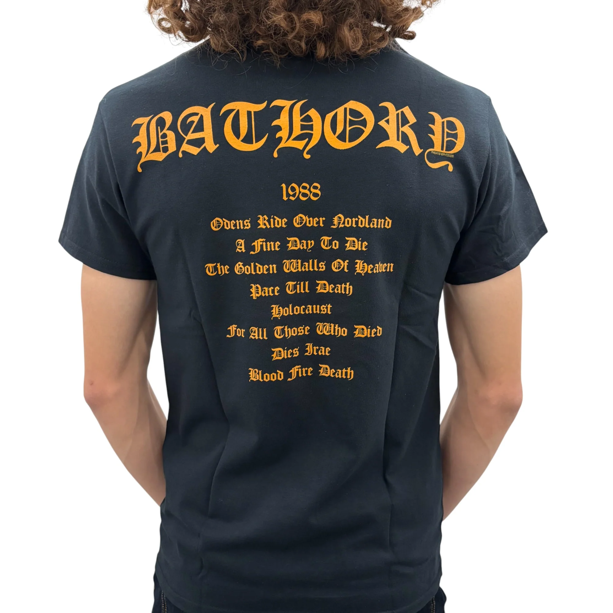 Bathory Blood Fire Death T-Shirt - Image 4