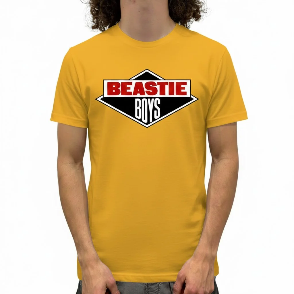 Beastie Boys Gold T-Shirt - Image 2