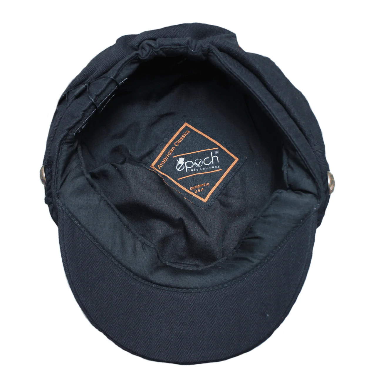 Black Cotton Greek Fisherman Hat - Image 5