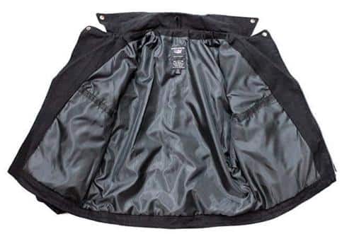 Black Denim Biker Jacket - Image 3