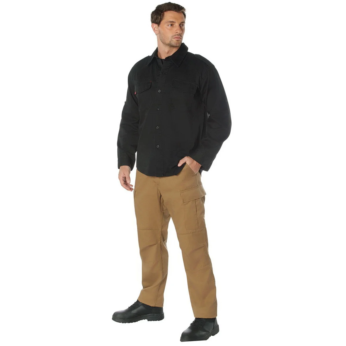 Black Fatigue Shirt - Image 5