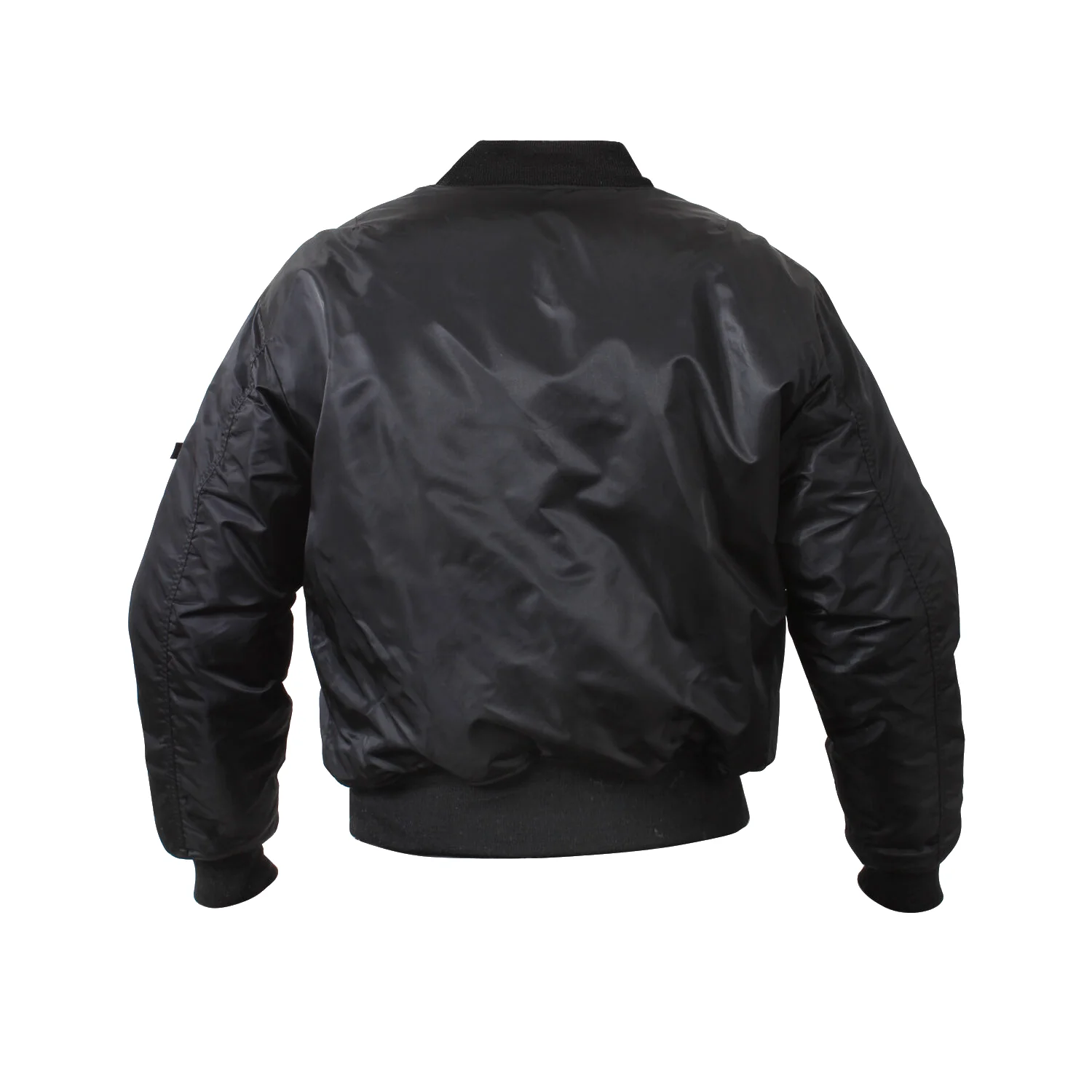 Rothco Black MA-1 Flight Bomber Jacket - Image 4