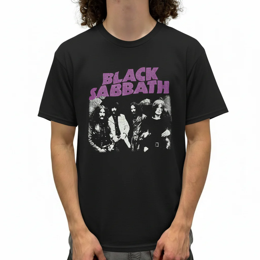 Black Sabbath Group Photo T-Shirt - Image 2