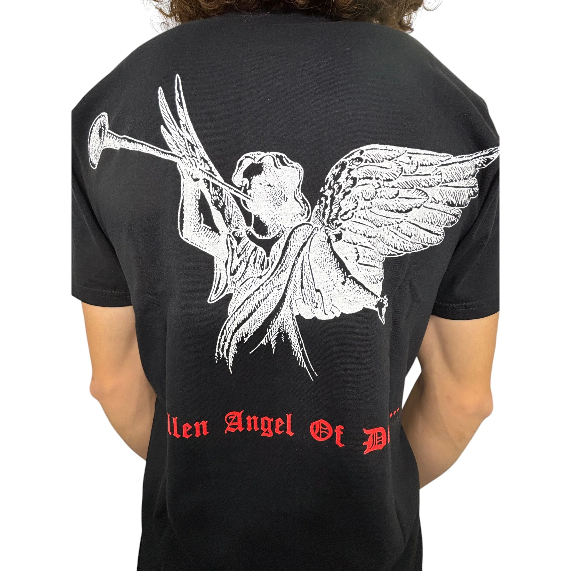 Blasphemy Fallen Angel of Doom T-Shirt - Image 4