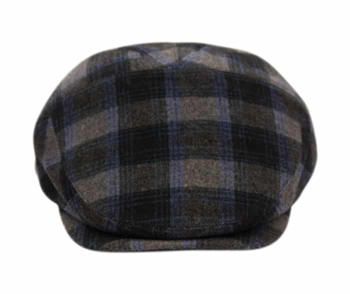 Blue and Gray Plaid Ivy Cap - Image 3