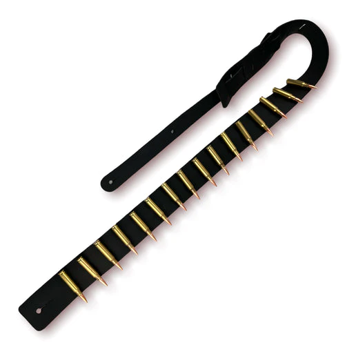 Brass Bullet Guitar Strap - Image 3