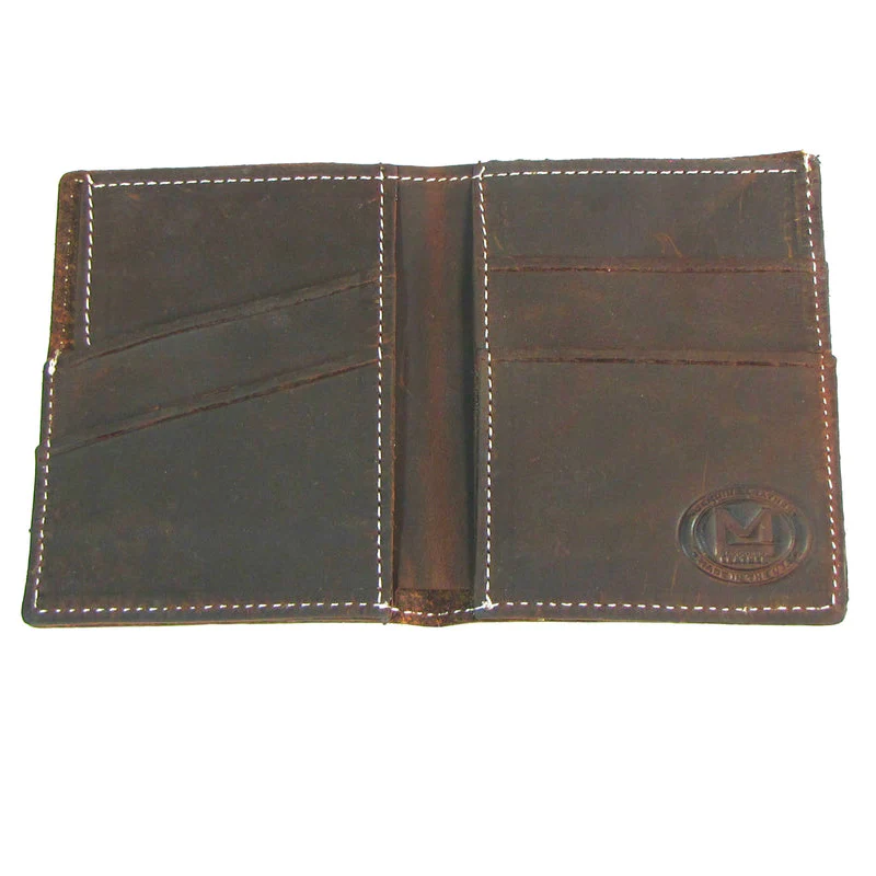 Brown Card Case Wallet Expandable - Image 2