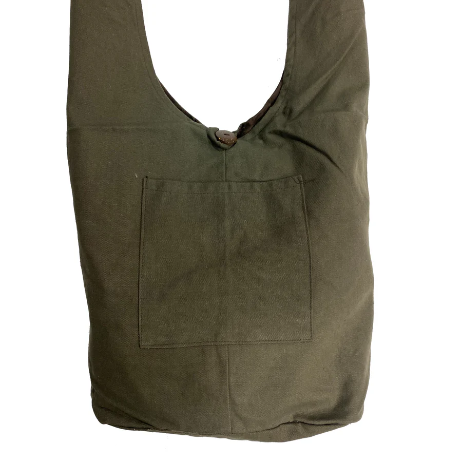 Brown Slouchy Shoulder Bag - Image 3