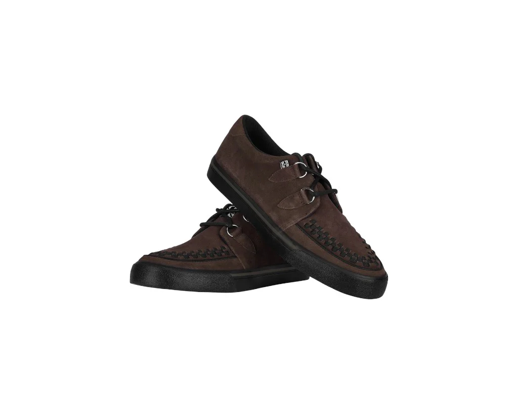 TUK Brown Suede Creeper Sneaker A3433 - Image 3
