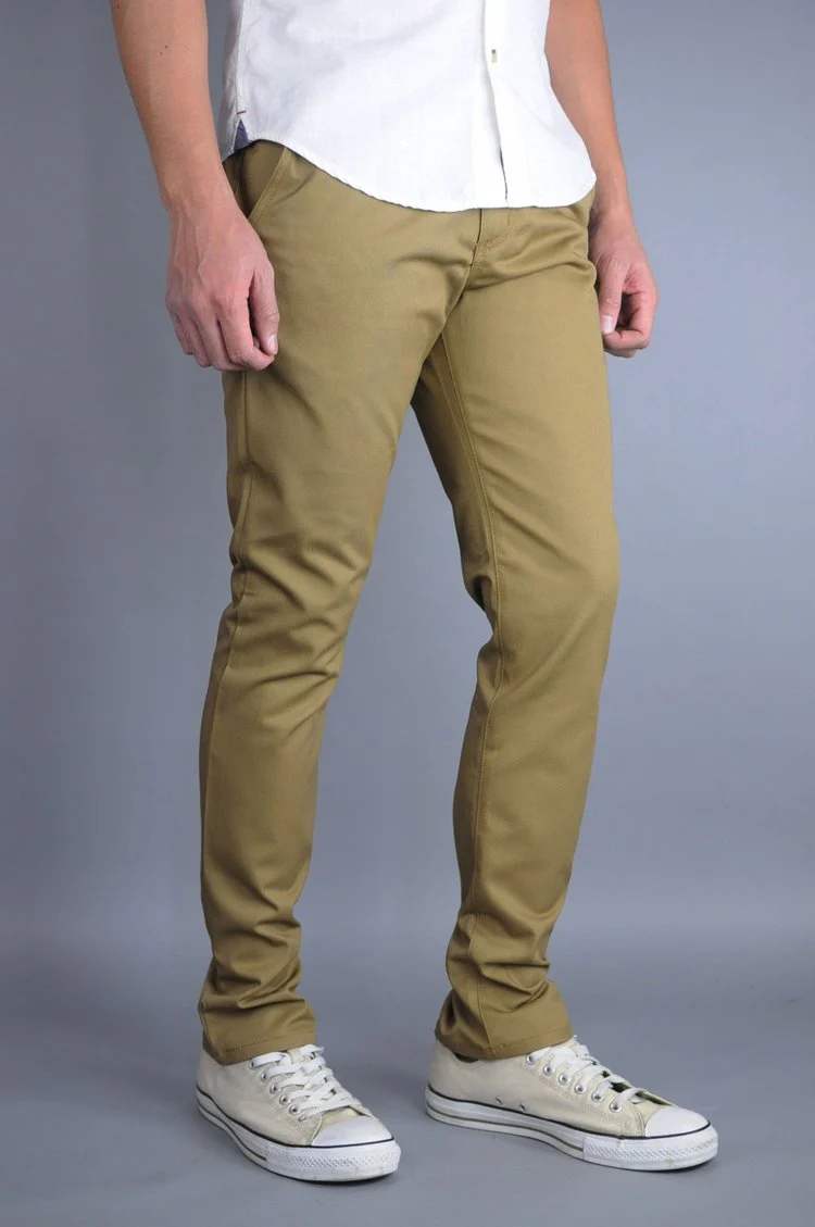 Camel Chino Pants by Neo Blue - Image 2