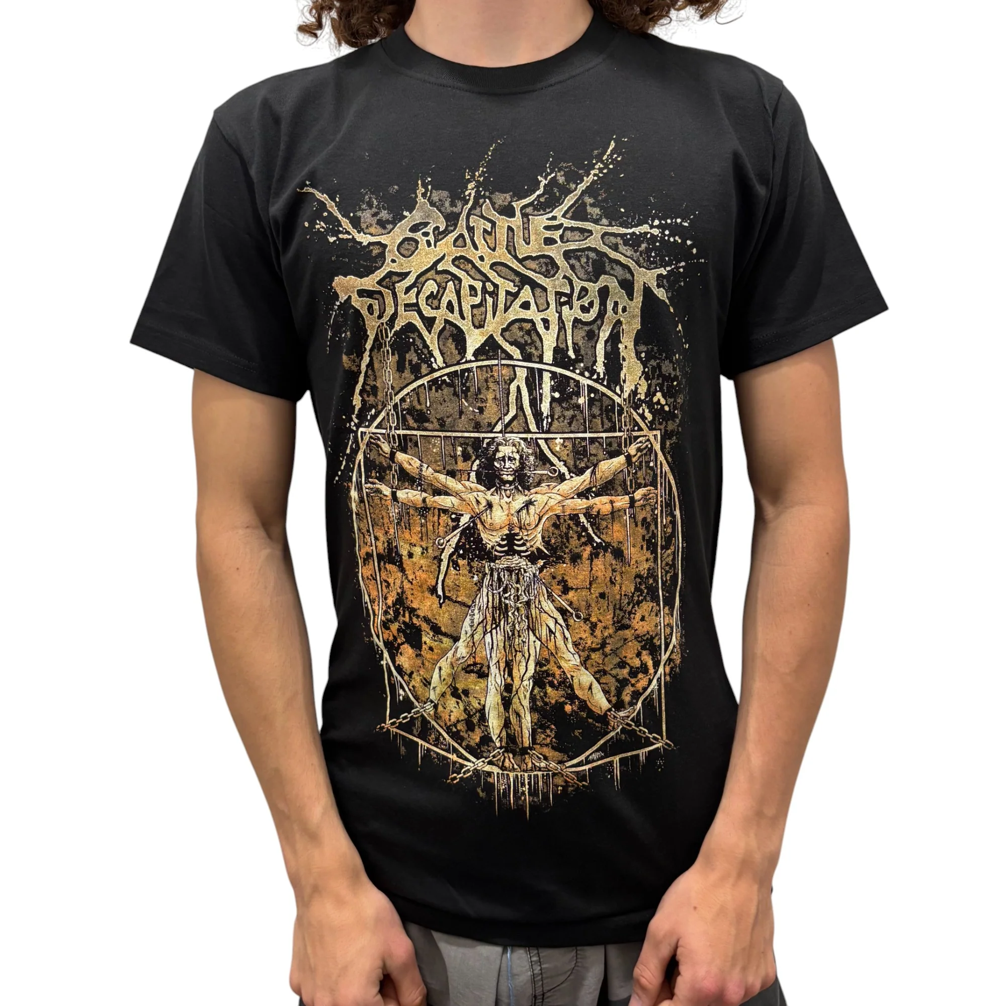 Cattle Decapitation Vitruvian T-Shirt - Image 2