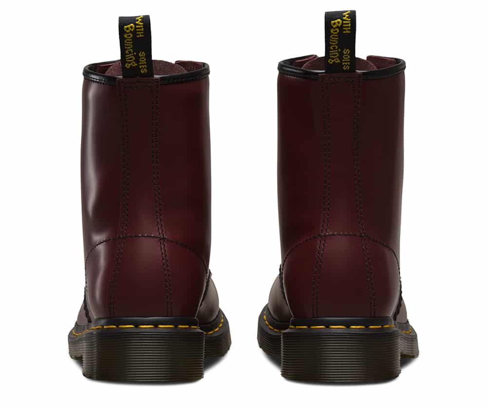 Dr. Martens 1460 Cherry Red Smooth 8-Eye Boot - Image 5