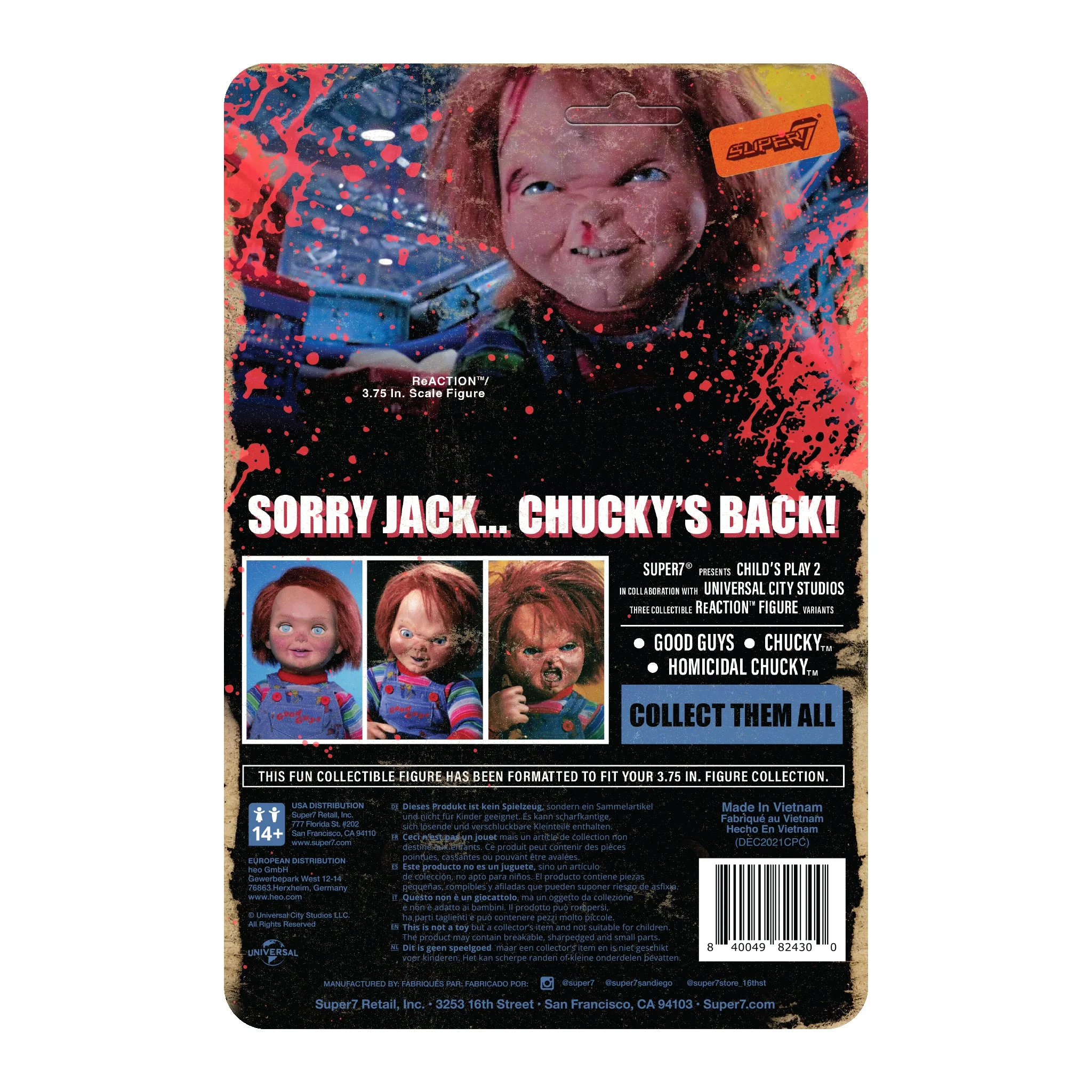 Childs Play Homicidal Chucky Figure by Super7 - Image 3