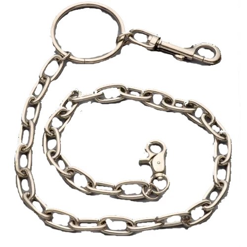 Chrome Heavy Link Wallet Chain 26" - Image 2