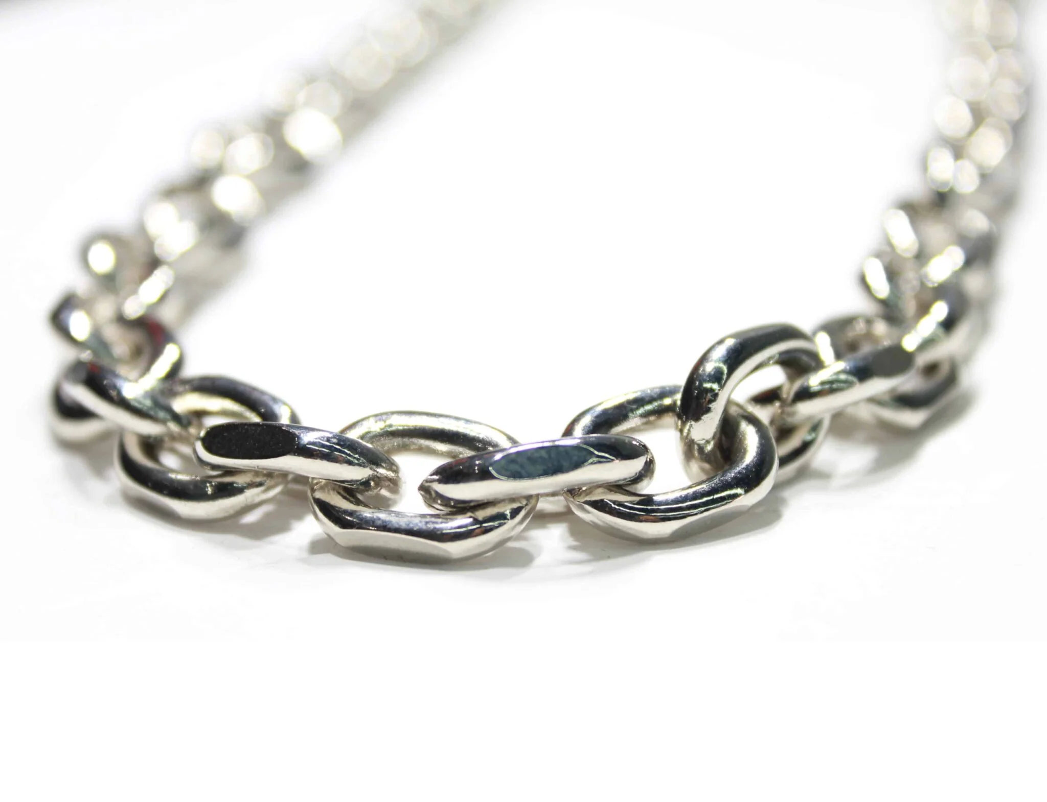 Chrome Medium Link Wallet Chain 24" - Image 2