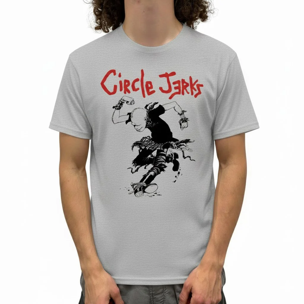 Circle Jerks Skank Man Gray T-Shirt - Image 2