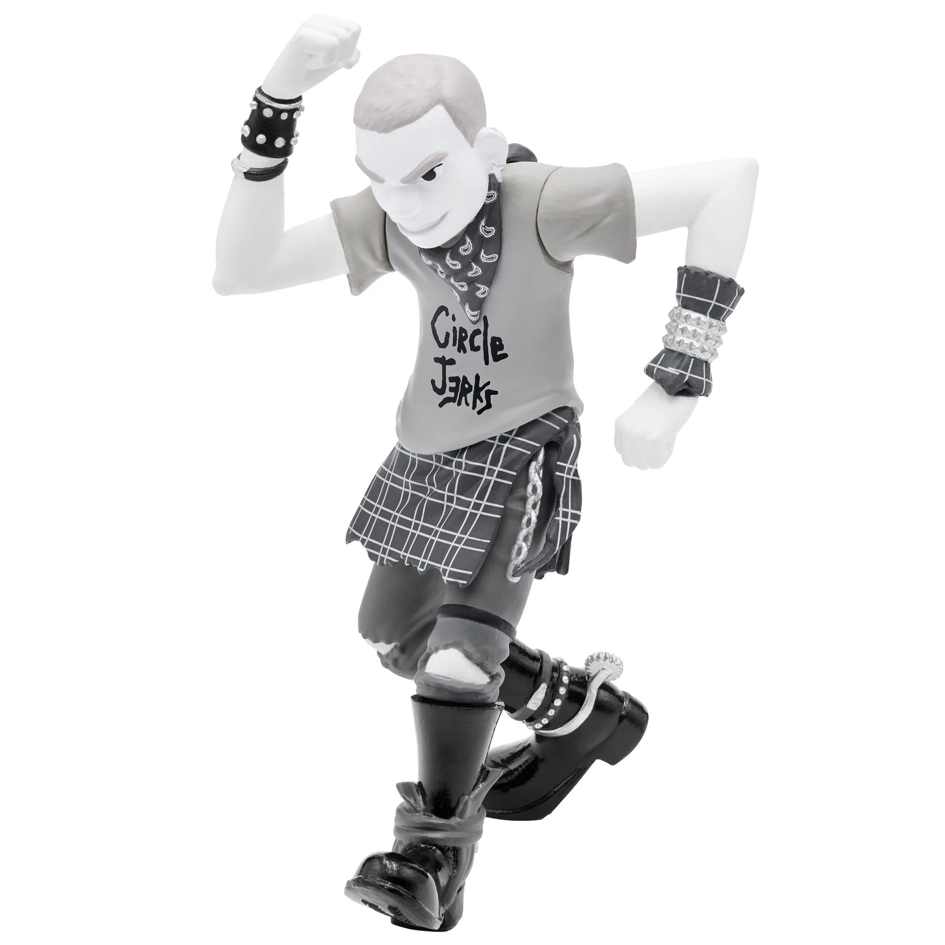 Circle Jerks Skank Man Grayscale Figure by Super7 - Image 2