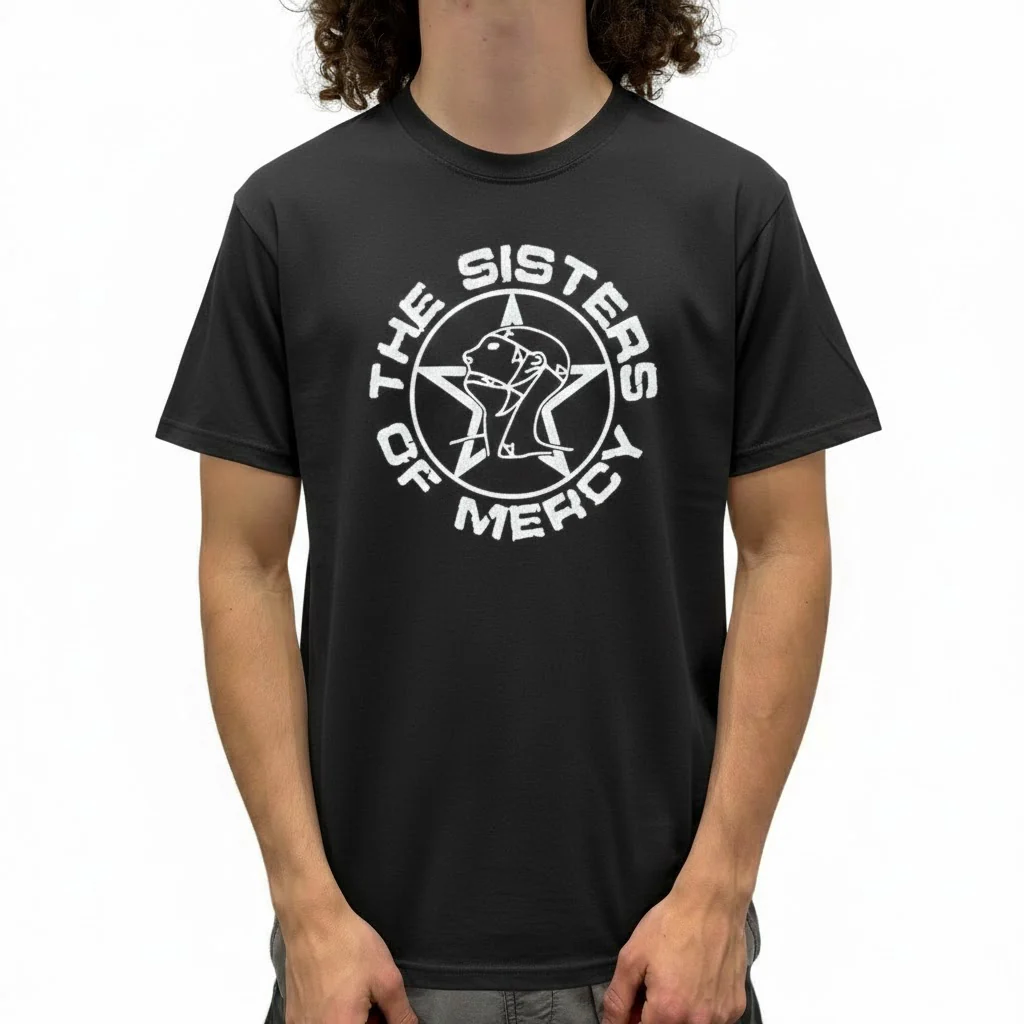 Sisters Of Mercy Circle Logo T-Shirt - Image 2