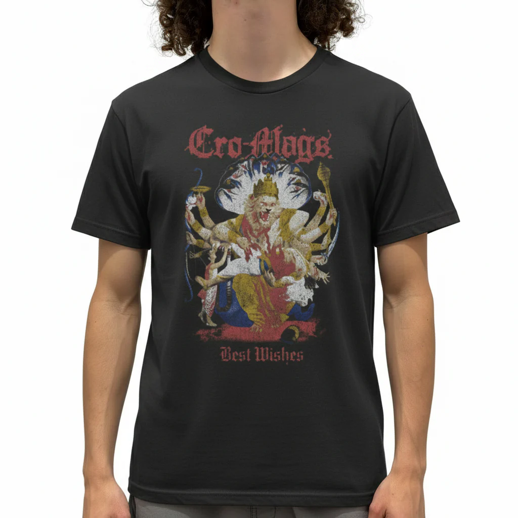 Cro-Mags Best Wishes T-Shirt - Image 2