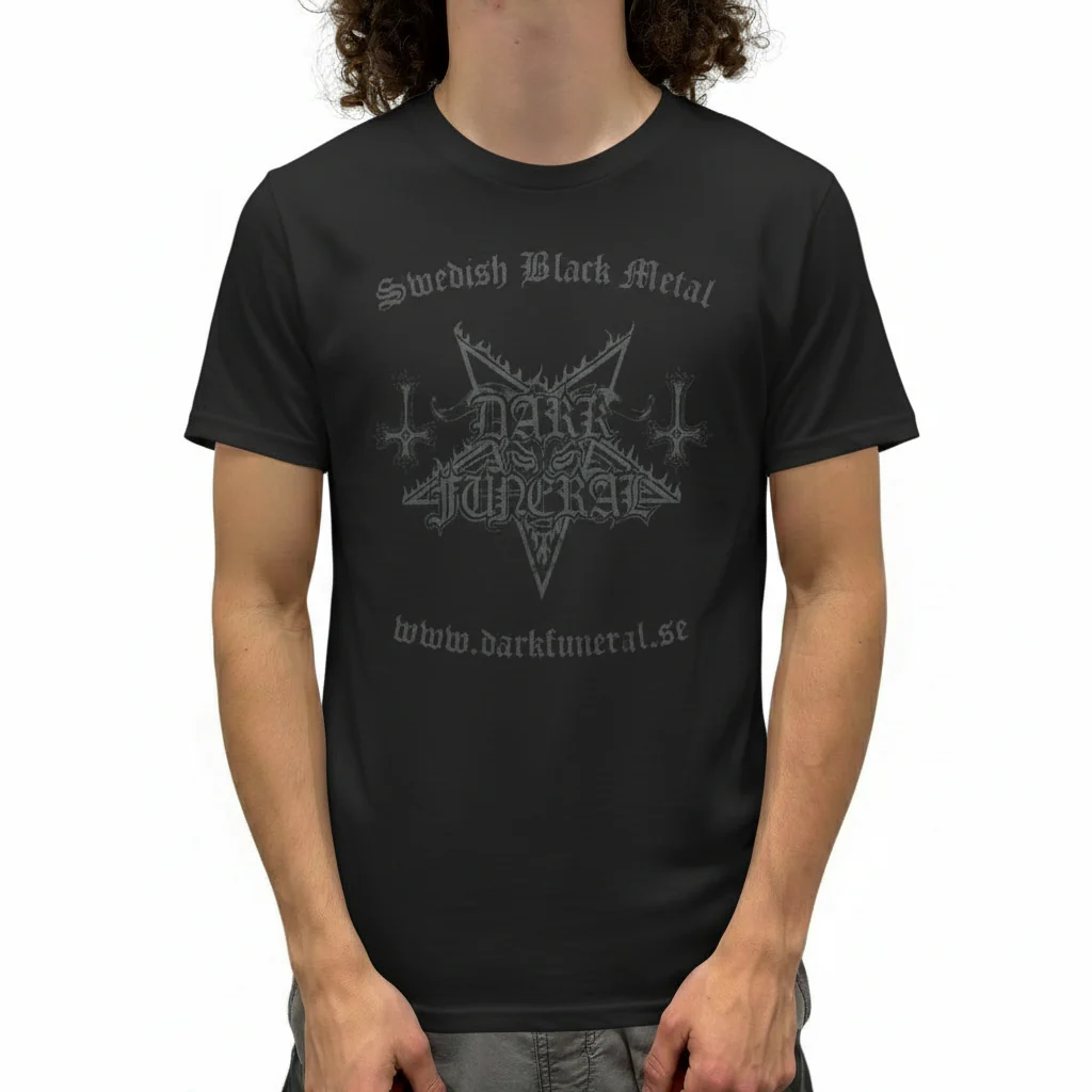 Dark Funeral Swedish Black Metal T-Shirt - Image 2