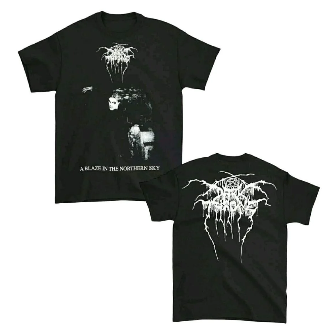 Darkthrone Blaze In The Northern Sky T-Shirt - Image 4