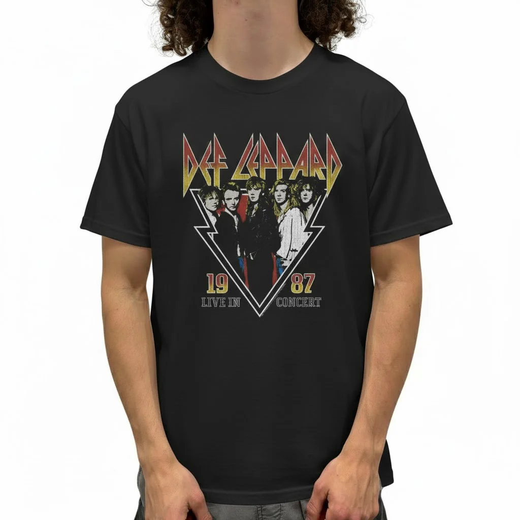 Def Leppard Live 1987 T-Shirt - Image 2